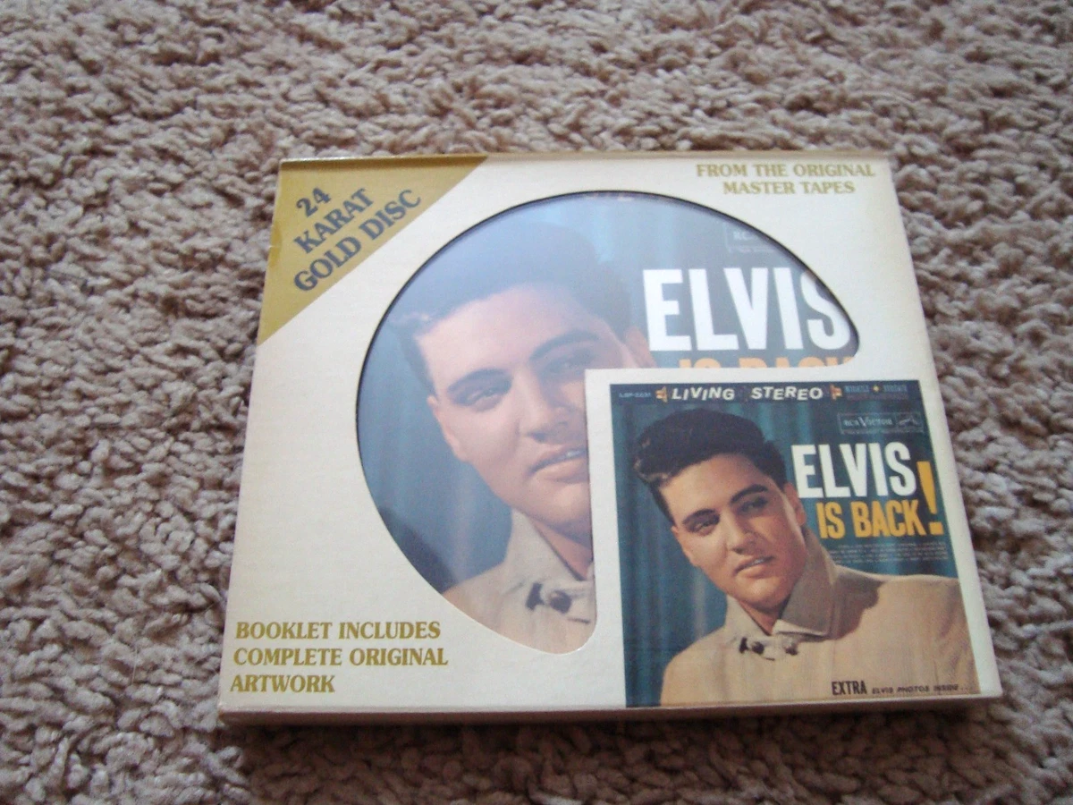 Elvis Presley Album 24k Gold Disc Music CDs for sale | eBay