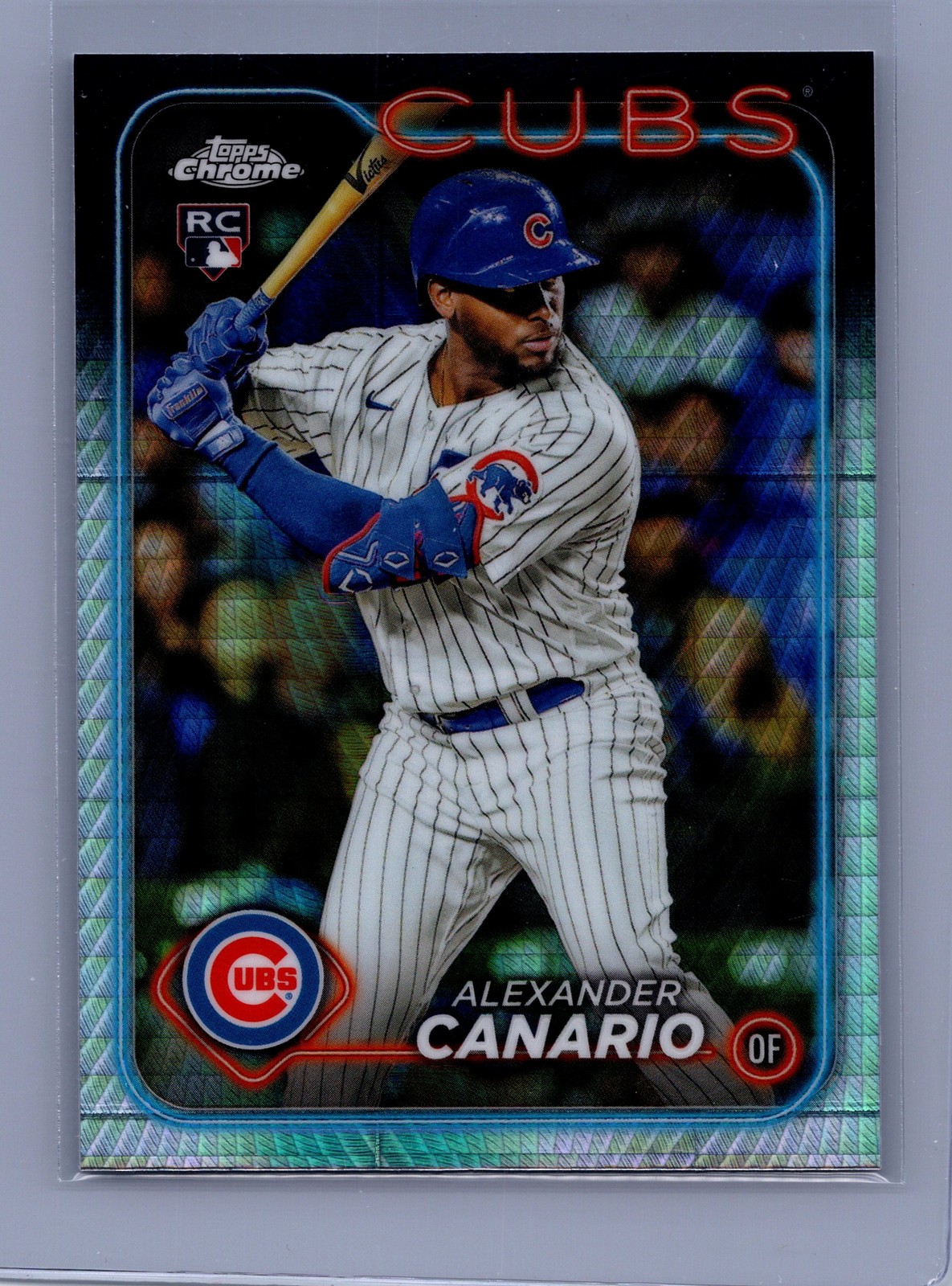 2024 Topps Chrome #174 Alexander Canario Prism Refractor