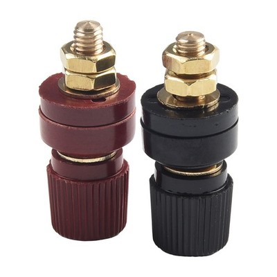 1Pair Binding Post M6 Thread 333 Type Brass Binding Post For Welding Machines