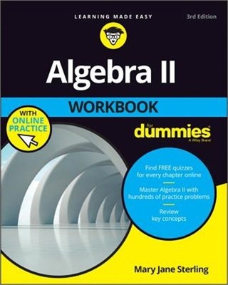 Algebra II Workbook for Dummies (Paperback or Softback)