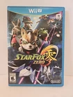 Star Fox Zero (Wii U, 2016) With Manual NOT Tested