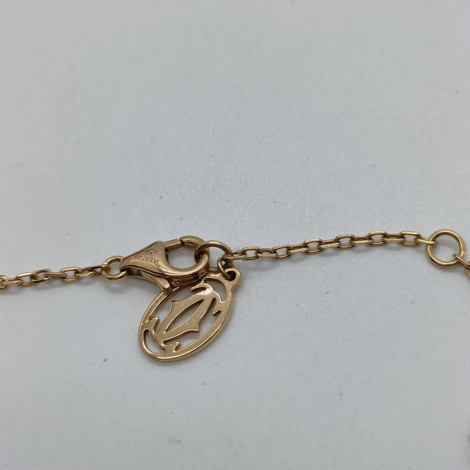 NO TARIF Cartier Bracelet Damour Sapphire Gold 2880644 - Photo 4/4