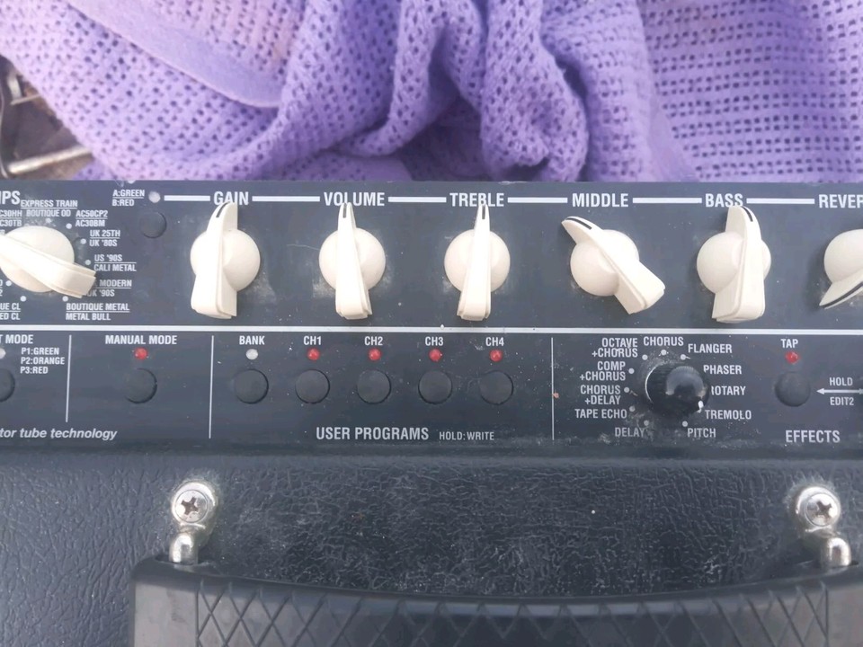 Vox Valvetronix VT15 Guitar Amp SPARES REPAIRS eBay