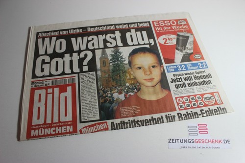 BILD Zeitung Munich 12 Octobre 1991 - Journal Anniversaire 30-32 Ans - Collection