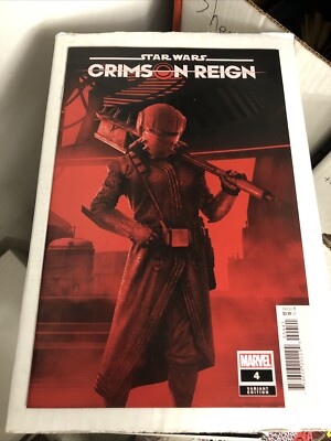 Marvel Comics STAR WARS CRIMSON REIGN #4 first printing Rahzzah variant cover