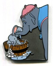 Disney Pins Dumbo Bubble Bath Rare Memorable Moments Disneyland Exclusive Pin