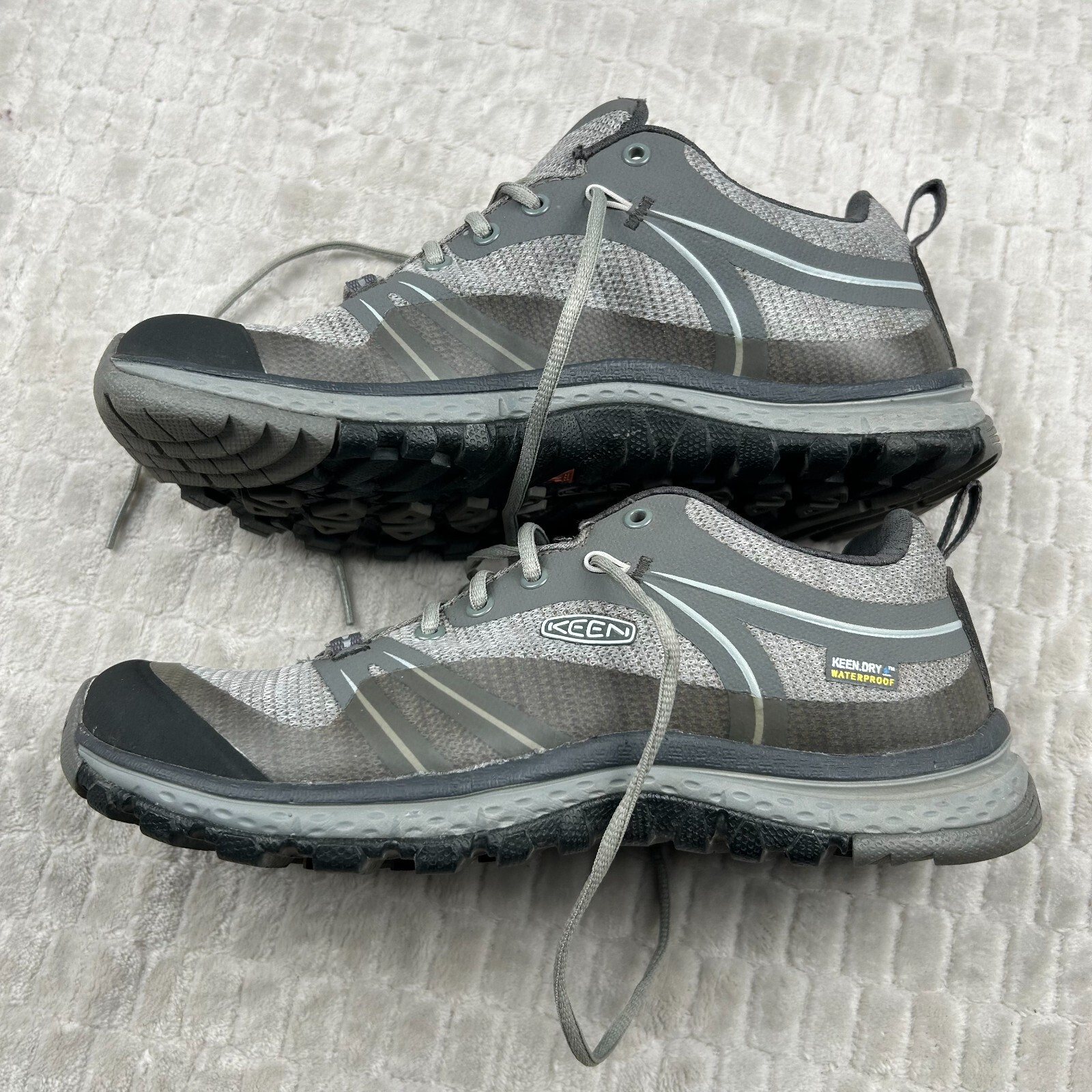 Stivali da donna taglia 6 5 Keen Terradora Mid impermeabili escursionismo casual grigi