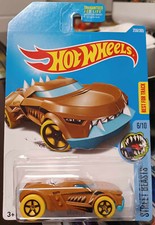 Hot Wheels 2018 Street Beasts 6/10 Growler 350/365 DVC20-D9B0Q Brown