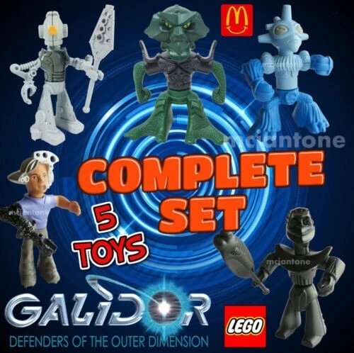 Lego Galidor 2002 Happy Meal Juguetes Juego Completo Foto 3 de 3