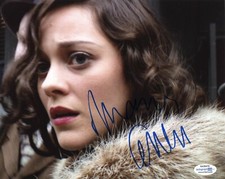 Marion Cotillard Dark Knight Autographed Signed 8x10 Photo COA 2020-2