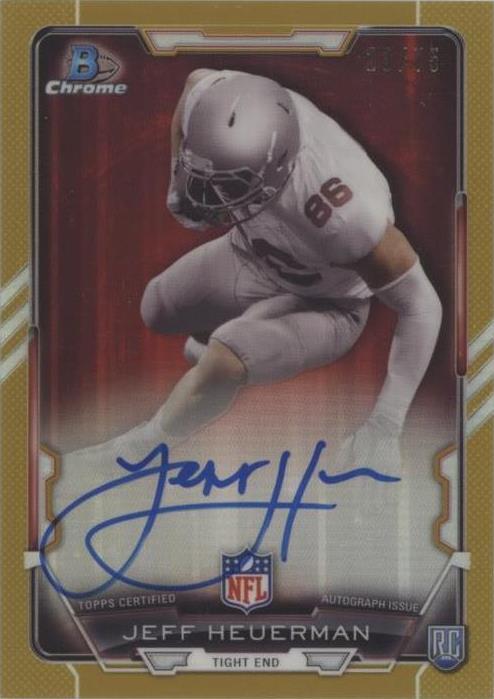 2015 Bowman Jeff Heuerman #RCRA-JHE - 1 of 2