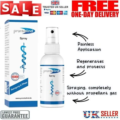 Cleaner Piercing Tattoo Prontolind Saline Solution Spray Care 75ml Antiseptic