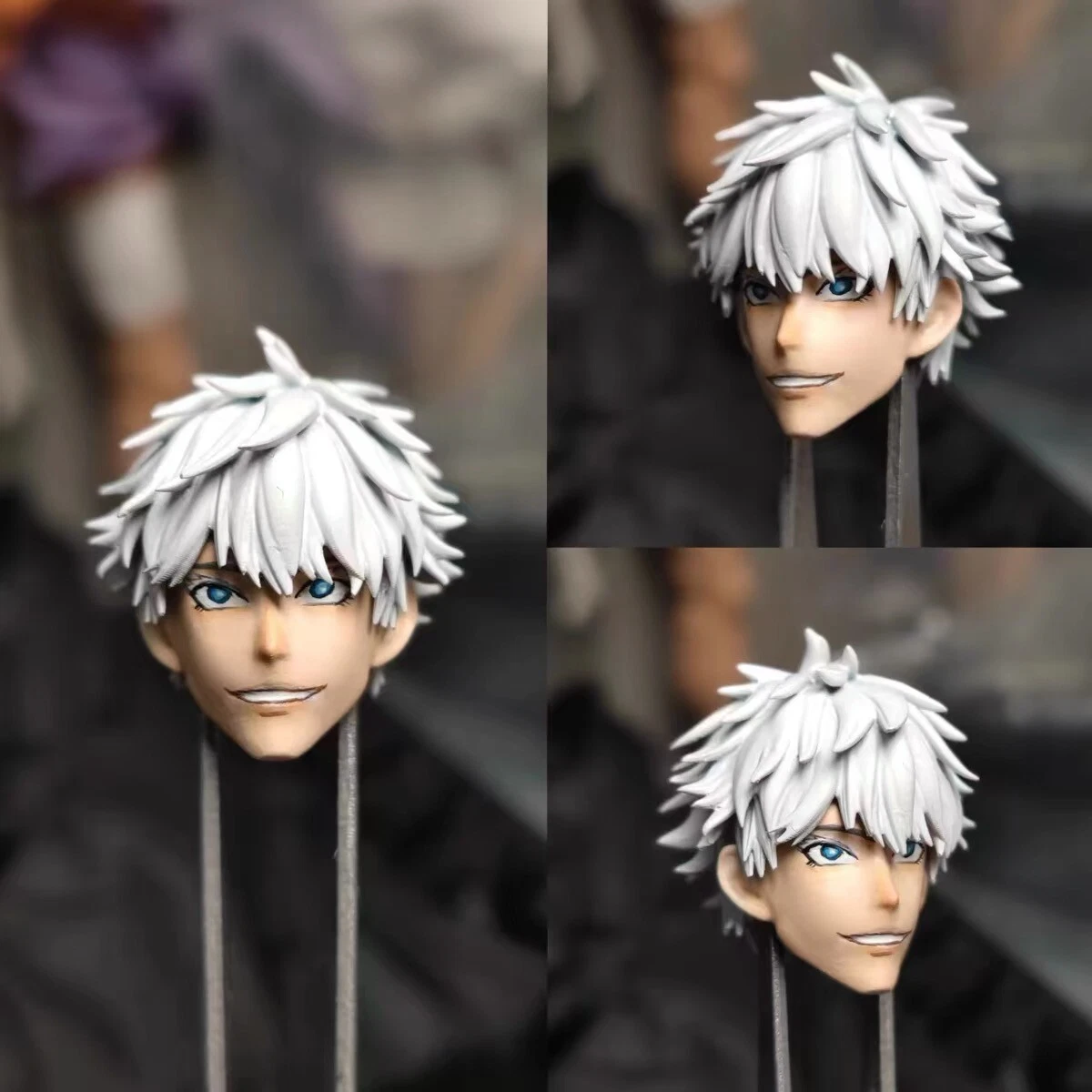 1/12 Jujutsu Kaisen Satoru Gojo Head Carving For 6
