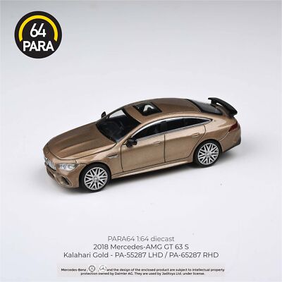 PARA64 1/64 2018 Mercedes-AMG GT 63 S - Kalahari Gold (RHD)