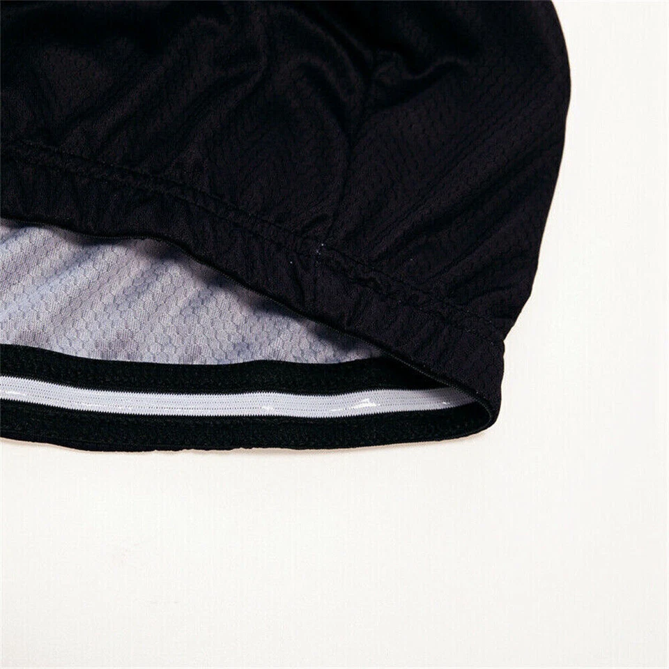 Completo Ciclismo Uomo Maglia 3D Gel Salopette Pantaloncini Corti Imbottiti Set - Immagine 3 di 4