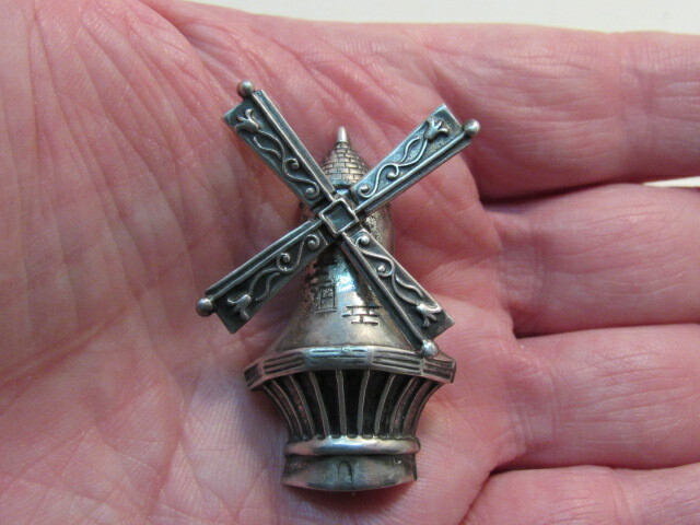 Sterling Silver Windmill Pin - image 7