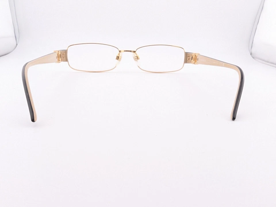 Gafas Chanel, solo monturas, oro 2102 330, 51-16-130, metal, Italia Foto 4 de 4