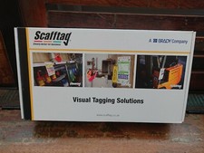 Scafftag CTH Chemtag Holders X 10 + Edding 141F Pen (Visual Tagging Solutions) 