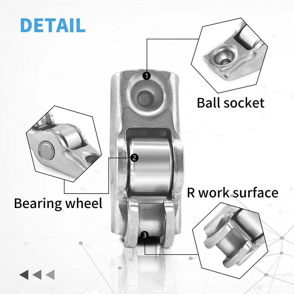 Brazos basculantes EPChunMi 8 piezas para Dodge 98-04 para motor Chrysler 05-10 2,7 L V6 Foto 4 de 4