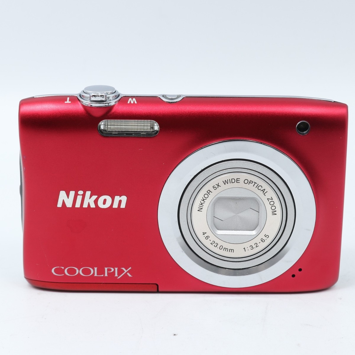 Nikon COOLPIX A100 Red 20.1 MP Digital Camera w/Battery From