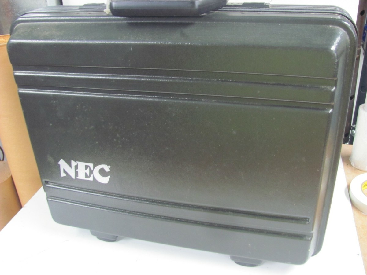 VINTAGE NEC V50U VHS MOVIE CAMCORDER PIEZO AUTO FOCUS