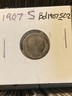 1907 S Barber Dime San Francisco Barber