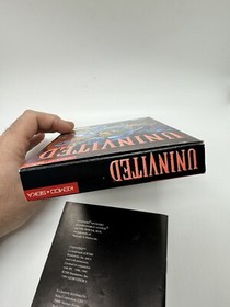 Uninvited NES Nintendo CIB Complete W/ Rare Hint Book Guide Near Mint!