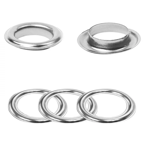 Ojales grandes de metal y latón de 30 mm 40 mm oro plata bronce ojales con arandela - Imagen 23 de 29