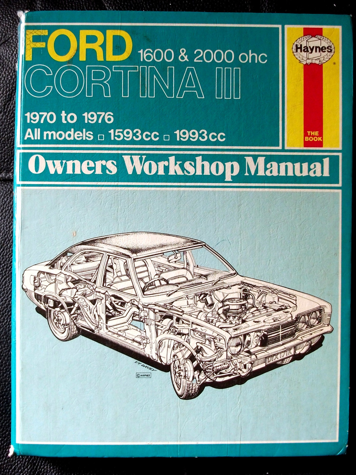 FORD CORTINA Mk III 1600 & 2000 ohc 1970-76 Haynes Workshop Manual, GT GXL  2000E | eBay