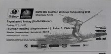 Biathlon Weltcup Ruhpolding Tickets 17.01.2025