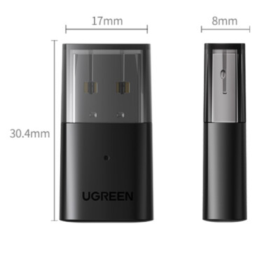 Green Link USB Bluetooth Adapter 5.0 Transmitter Audio Receiver PC Computer