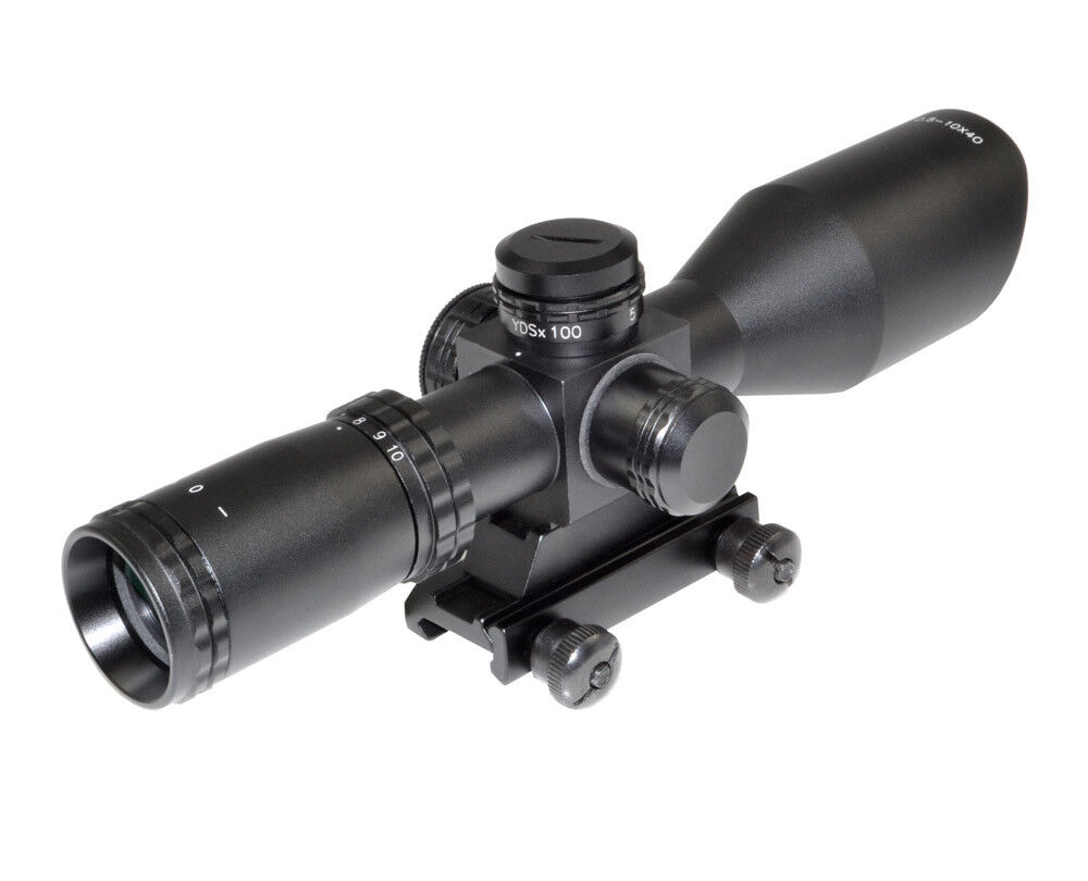 Eastvale 2.5-10X40 Tactical Rifle Scope w/ Mount, Flip-up Eastvale 2.5-10X40 Tactical Rifle Scope w/ Mount, Flip-up