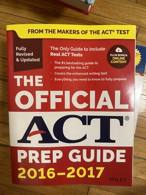 Official ACT guide 2016-2017 | eBay