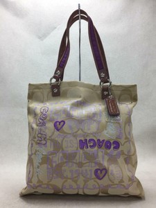 Easy Tomorrow Including Shipping Coach Pvc Beg Beige B11 F Purple Pvc Beige Fashion Tote Bag With Bonus Www Shubhinternational Com