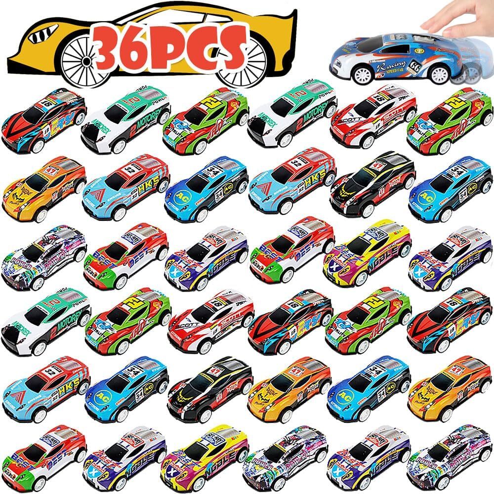 S Mini Die-cast Race Cars Vehicles Bulk Party Favor ...