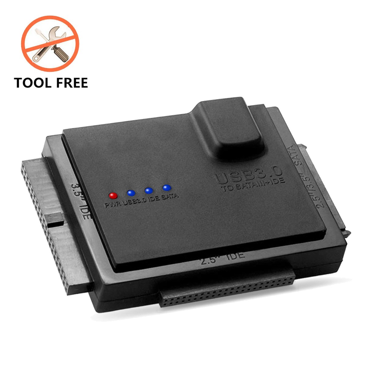 USB Hard Drive Disk SATA HDD SSD External Slim Enclosure Case Box  AU