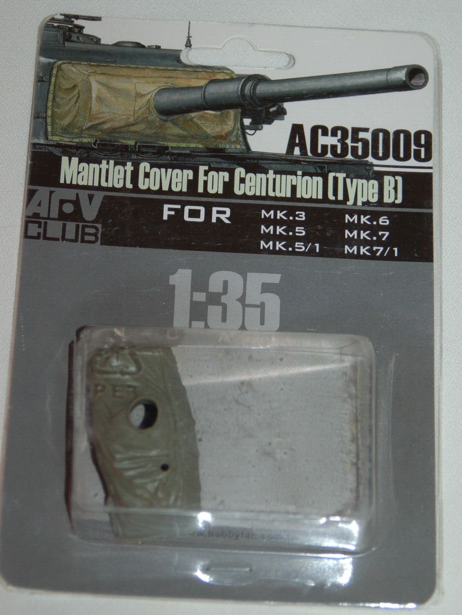 1/35 AFV Club Centurion Mk3 Type B with Resin Mantlet Cover AC35009