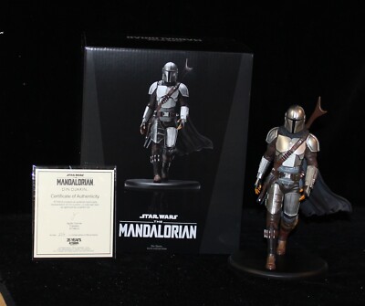 ATTAKUS STAR WARS SW ELITE COLLECTION DIN DJARIN - THE MANDALORIAN - 1:10 RESIN