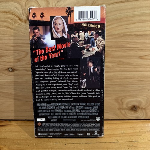 L.A. Confidential (VHS) * Buy 2 Get 1 Free - Bundle Shipping Discount - Picture 2 of 2