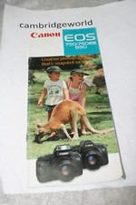 Canon EOS 750 850 24 PAGE Product Line Brochure LEAFLET ORIGINAL GENUINE CANON
