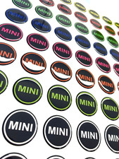 MINI COOPER GEL BADGE OVERLAY GEN 2 EMBLEM DECAL 3D SINGLE