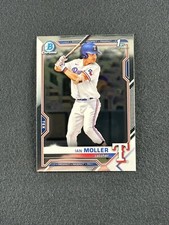 2021 Bowman Draft Chrome IAN MOLLER 1st Bowman #BDC-42 Texas Rangers