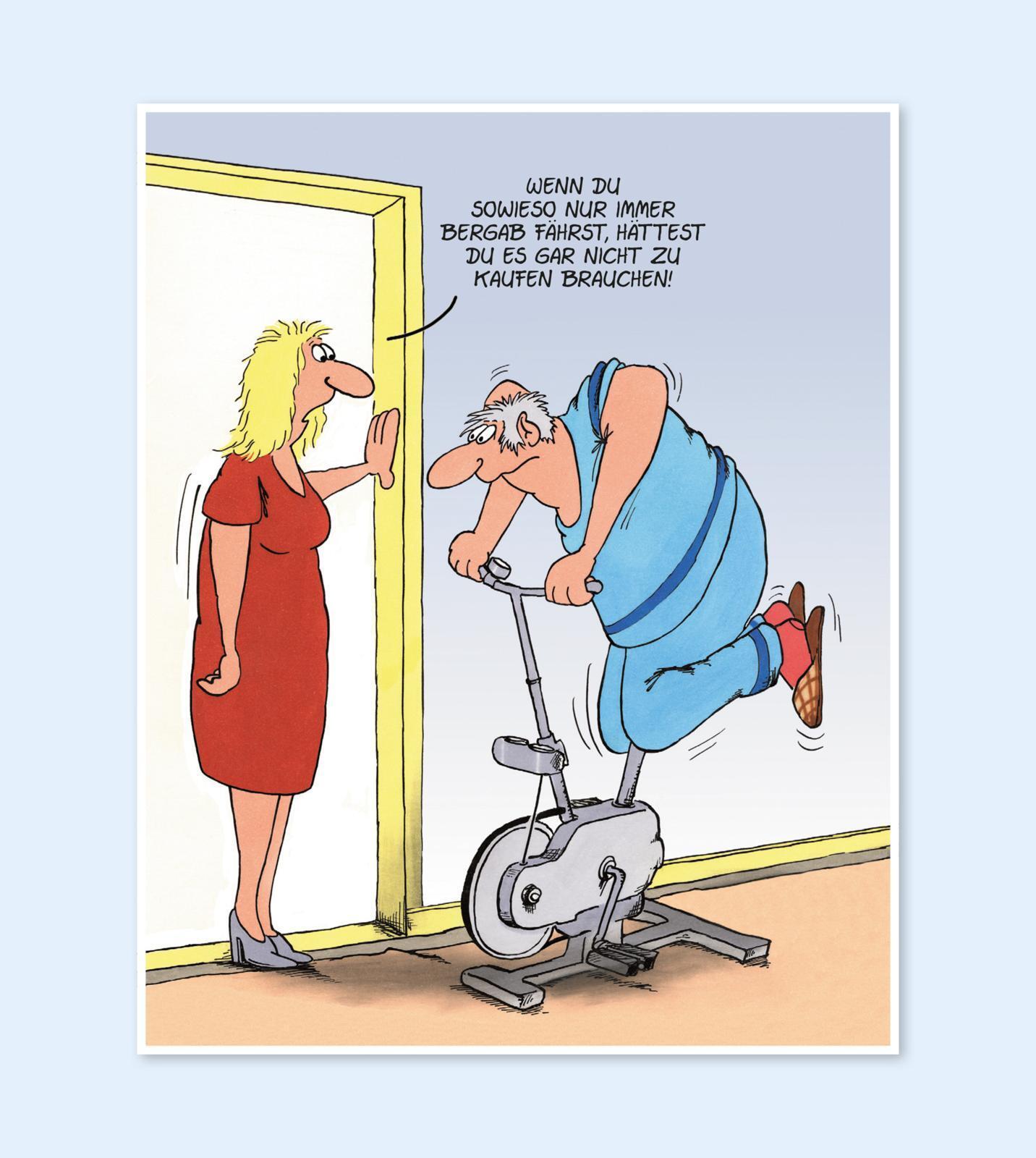 Thumbnail - Uli Stein / Uli Stein Cartoon-geschenke: Fit Bleiben9783830335269
