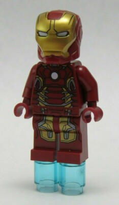 LEGO Super Heroes Iron Man Mark 43 Armor sh167 Minifigure Avengers Age of Ultron 799207066918 | eBay