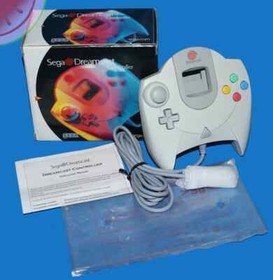 TESTED Official SEGA Dreamcast CONTROLLER CIB Complete In Box MK-50100 White