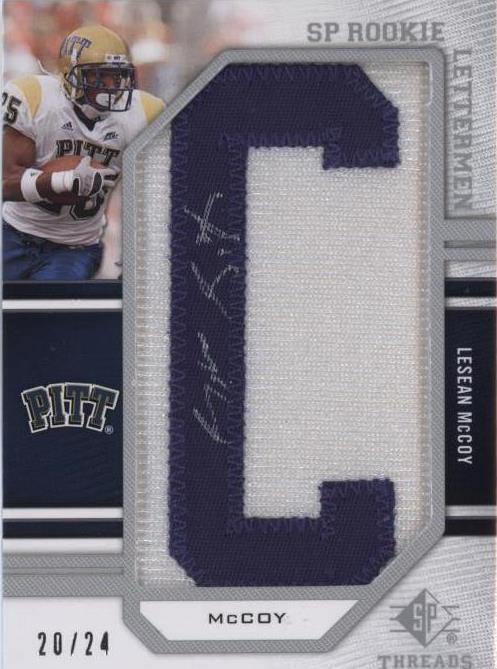 2009 SP Threads LeSean McCoy #256 - 1 of 2