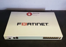 Used Fortinet Fortigate 200D FG-200D Firewall with Adapter VPN Security *TESTED*