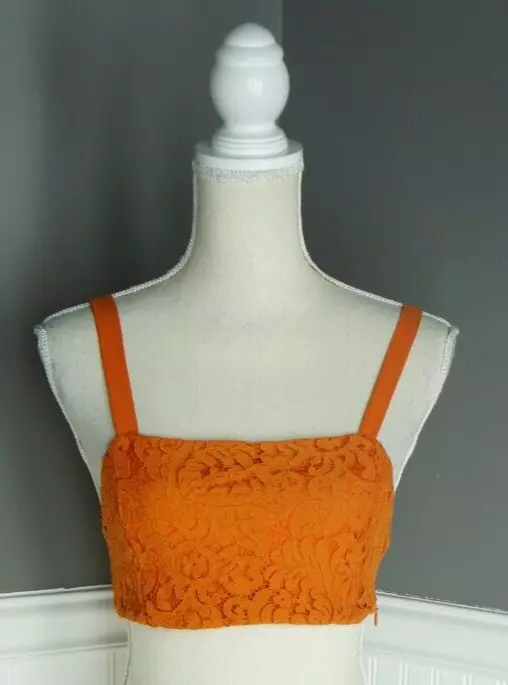 Zara lace crop top top