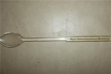 1950's NEW YORK CENTRAL SYSTEM RAILROAD TRAIN MIXED DRINK ICED TEA STIRRER SPOON