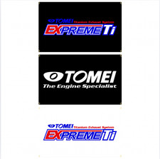 JDM Tomi Flag – Japanese Tuning Banner Drift Car Garage Man Cave Decor
